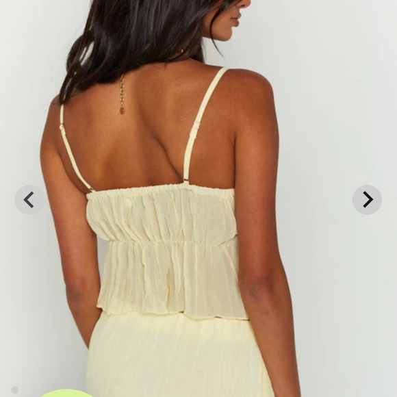 Beginning Boutique Yellow Cami Top - Picture 5 of 7